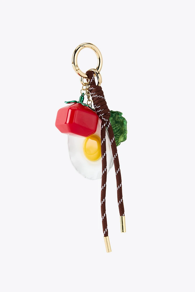 MULTI-CHARM KEYCHAIN