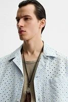 CHEMISE BRODÉE AJOURÉE