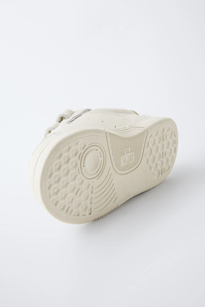 TENNIS EN CUIR À BRIDES BAREFOOT