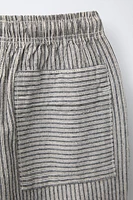 STRIPED BAGGY PANTS