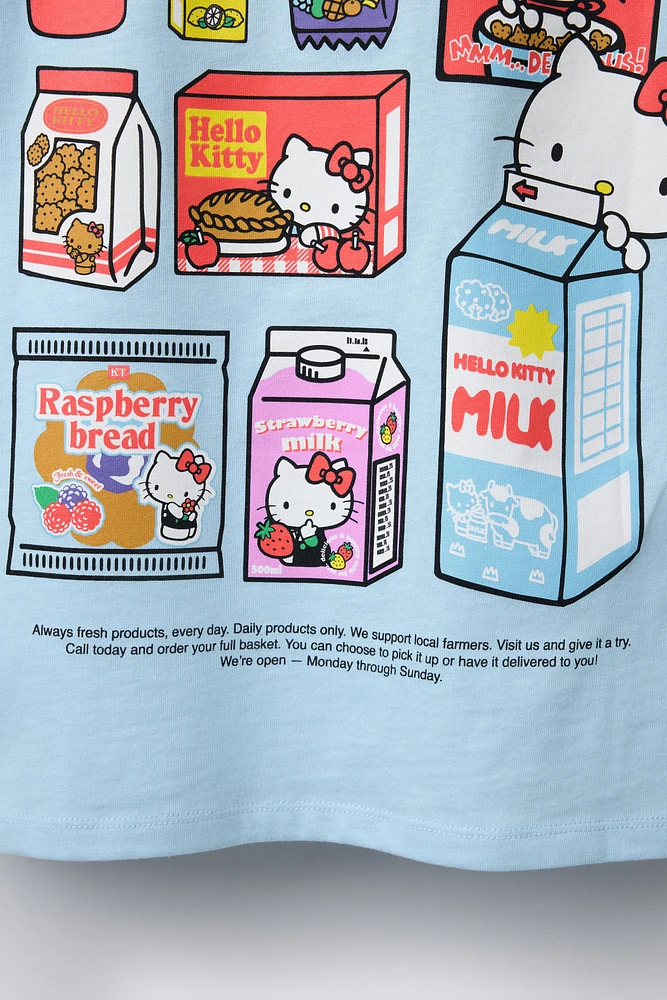 T-SHIRT IMPRIMÉ HELLO KITTY © SANRIO