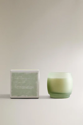 (230 G) VETIVER MELON SCENTED CANDLE