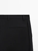 Pantalon relaxed fit 100 % coton