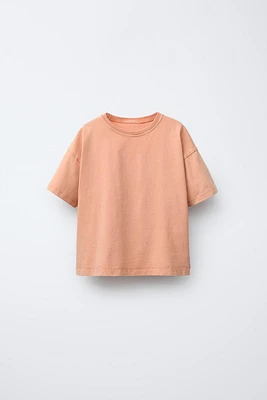 T-SHIRT EFFET DÉLAVÉ