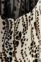 ROBE HALTER ESTAMPÉE ZW COLLECTION
