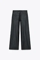 JEAN ZW COLLECTION WIDE LEG TAILLE BASSE