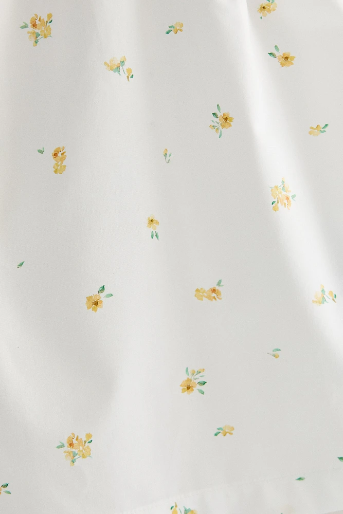 FLORAL COTTON SHORTS