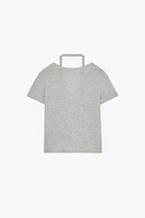 T-SHIRT DOUBLE HALTER