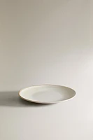 ASSIETTE À DESSERT GRÈS