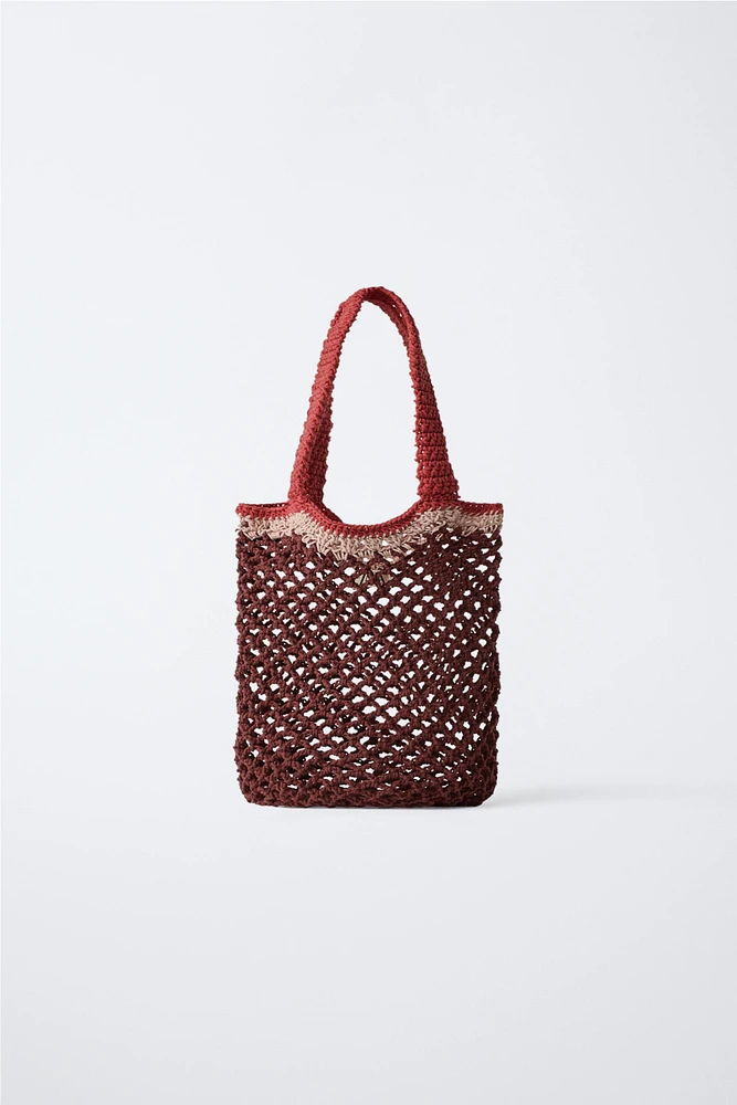 CROCHET HANDBAG