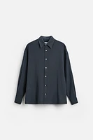 RELAXED FIT STRUCTURE SHIRT