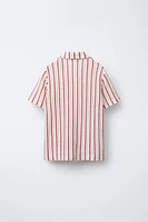 CHEMISE EN MAILLE RAYURES
