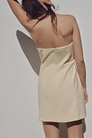 STRAPLESS MINI DRESS