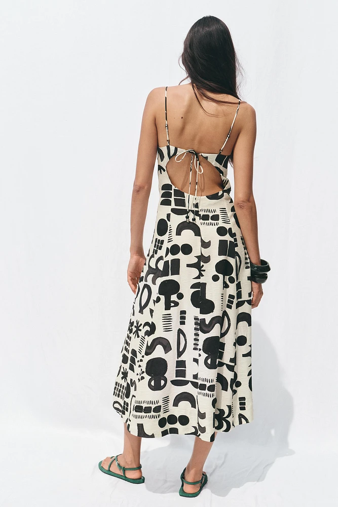 ROBE AJOURÉE IMPRIMÉE