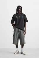 T-SHIRT À IMPRIMÉS BIMATIÈRE