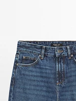 Jean straight mid-rise