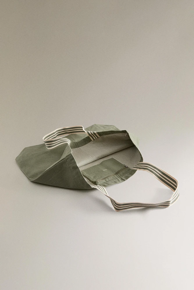 SAC CABAS TISSU