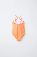 6-14 ANS/ MAILLOT DE BAIN À IMPRIMÉ FLEURS