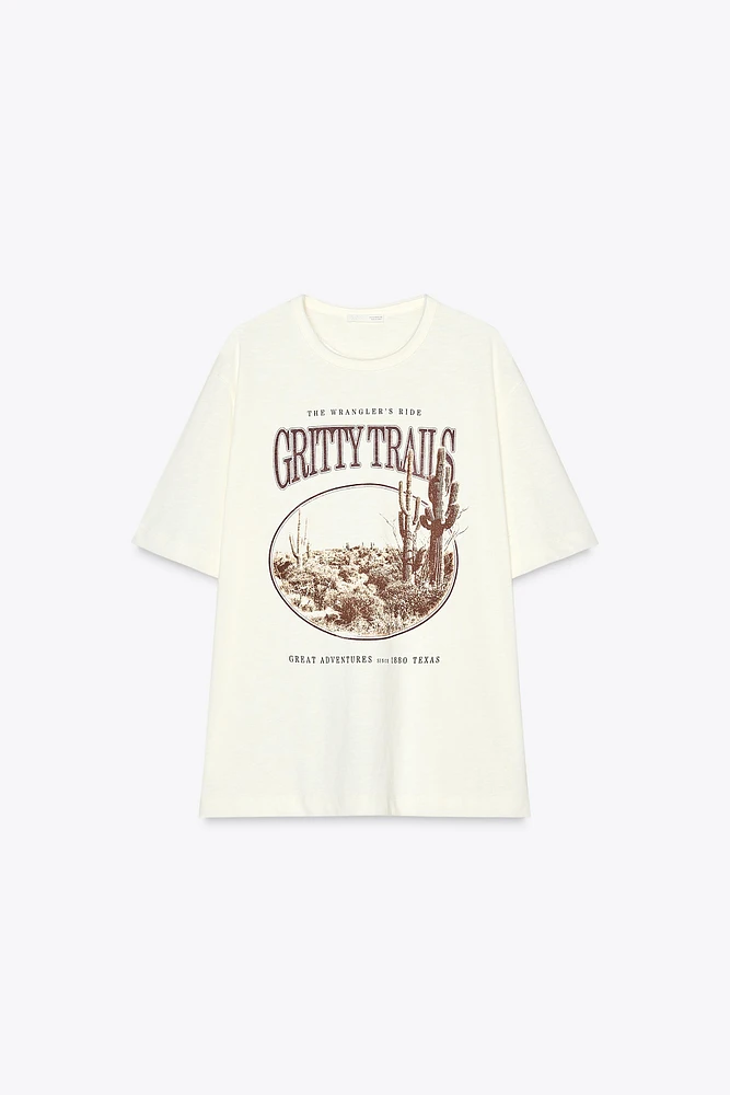 RODEO PRINT T-SHIRT