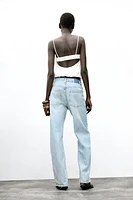 LINEN BALLOON TOP