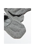 Pack of 3 pairs no-show cotton blend socks