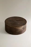 GRANDE BOÎTE RONDE BOIS