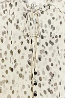 ZW COLLECTION POLKA DOT SHIRT