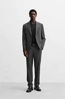 WOOL FLANNEL SUIT PANTS