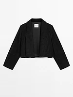 Short suede leather jacket - Limited Edition
