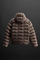 HOODED DOWN JACKET