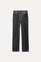 ZW COLLECTION HIGH RISE BOOTCUT CROPPED JEANS