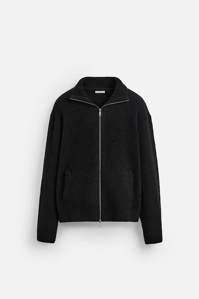 ZIP CARDIGAN