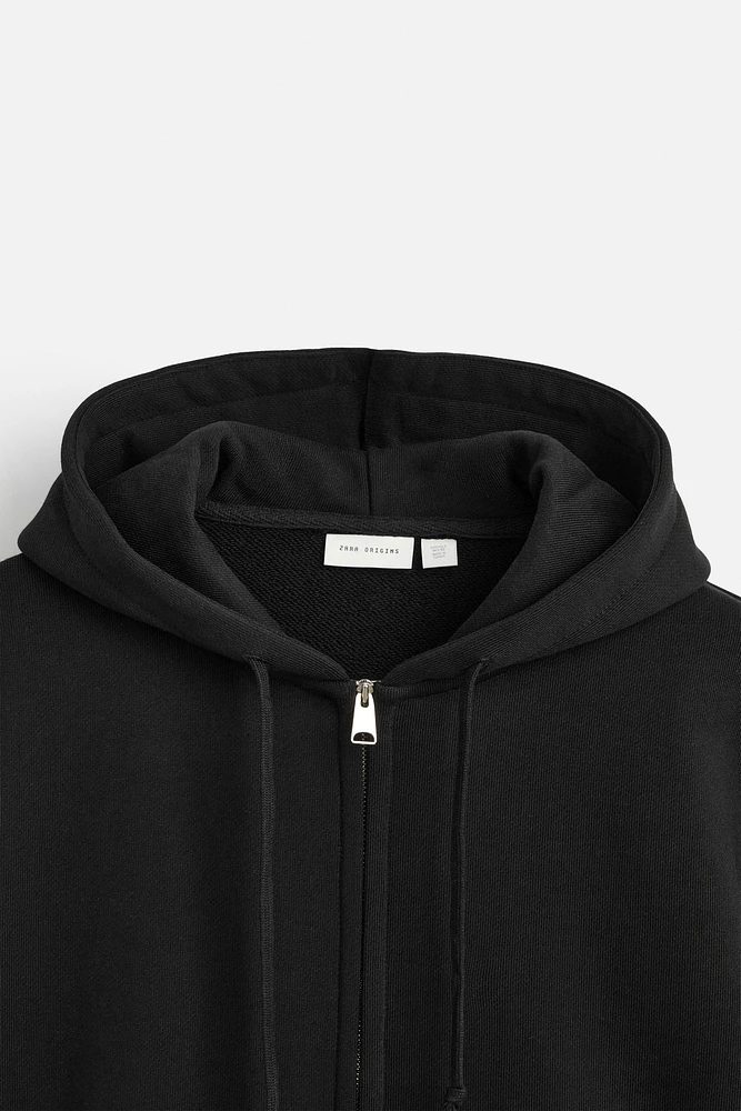 HEAVYWEIGHT ZIP SWEATSHIRT
