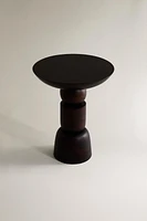 WOODEN SIDE TABLE