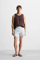 PRINTED MID-LENGTH SWIMSUIT