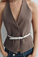 BELTED VEST TOP