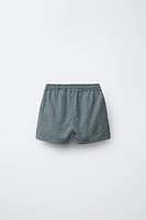 BERMUDA TEXTURÉ JACQUARD