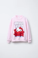 HELLO KITTY © PRINT SWEATSHIRT