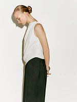 Top fluide drapé asymétrique - Limited Edition