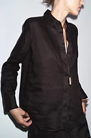100% LINEN SHIRT ZW COLLECTION