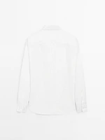 Chemise regular fit twill léger