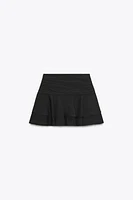 RUFFLE SKORT