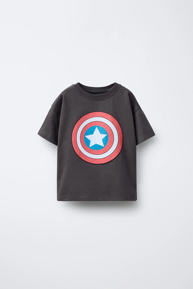 T-SHIRT IMPRIMÉ CAPTAIN AMERICA © MARVEL