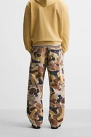 PRINTED CARPENTER PANTS