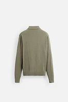 KNIT COTTON POLO SHIRT
