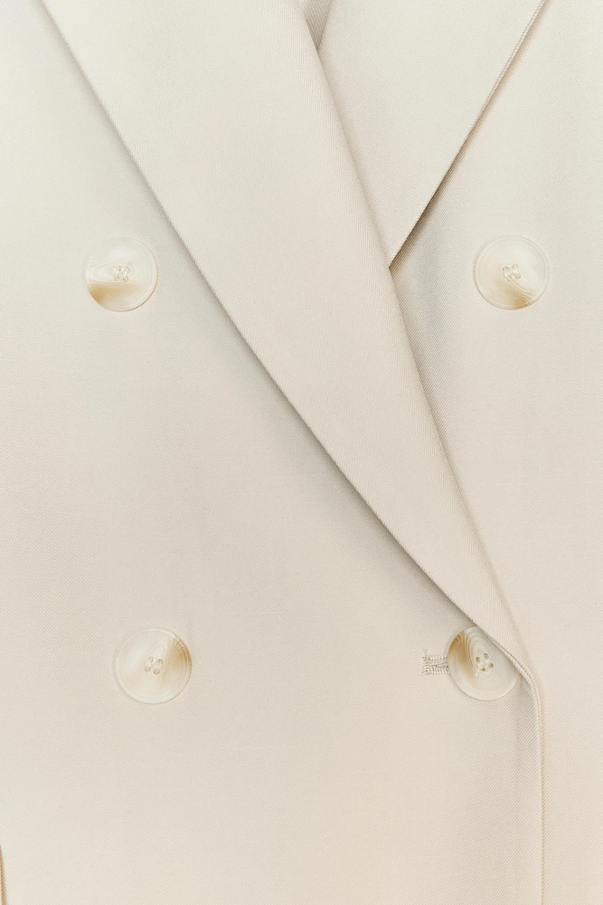 OVERSIZED BLAZER WITH SHOULDER PADS