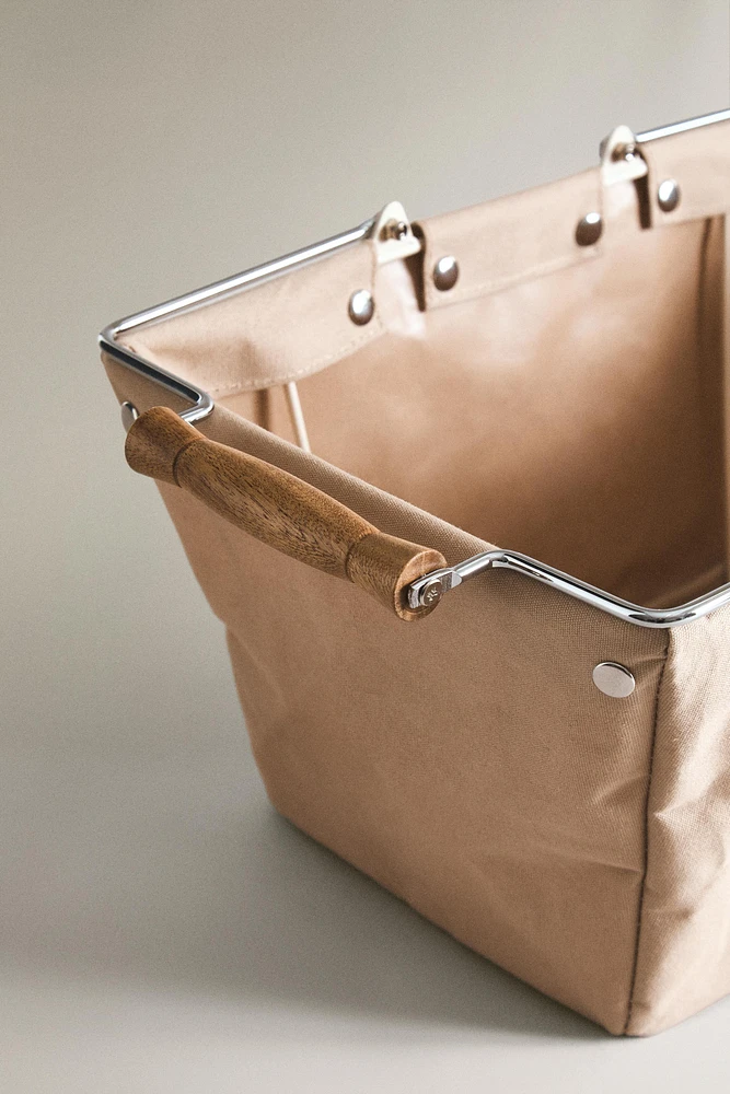 PANIER COTON DÉHOUSSABLE JARDIN