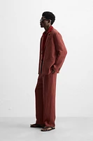 100% LINEN SUIT BLAZER
