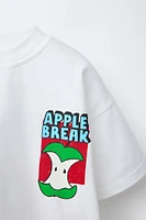 T-SHIRT À IMPRIMÉ POMME