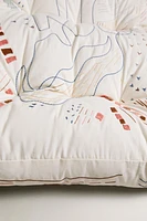 SURMATELAS COTON MOTIFS BRODÉS